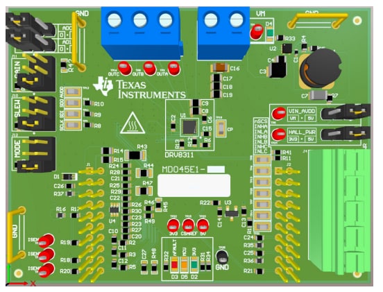 Texas Instruments DRV8311HEVM Evaluation Module
